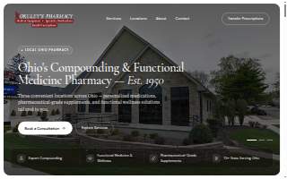 Okuley's Pharmacy & Home Medical website