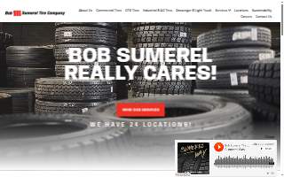 Bob Sumerel Tire website