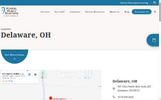 Hearing Health Solutions website