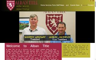 Alban Title LLC website