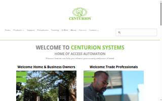 Centurion Security Systems, LLC website