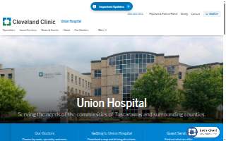 Cleveland Clinic - Union Hospital website