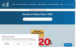 Dover Public Library website