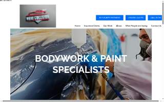 H&M Collision and Body Shop website