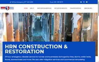 HRN Construction & Restoration website