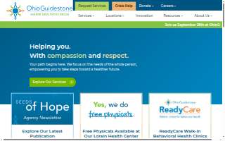 OhioGuidestone - River Haven Women's Residential Treatment Facility website