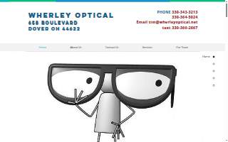 Wherley Optical Inc website