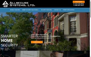 Allsecure Systems Ltd website