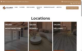 Columbus Flooring City of Dublin website