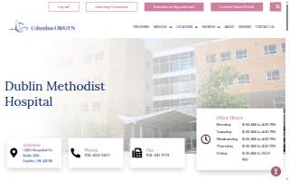 Columbus OB/GYN Dublin - Dublin Methodist Hospital website