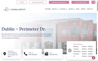 Columbus OB/GYN Dublin website