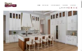 Daso Custom Cabinetry website