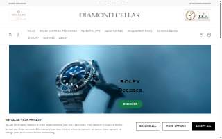 Diamond Cellar website
