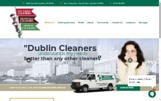 Dublin Cleaners website