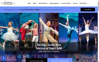 Dublin Dance Centre & Gymnastics website