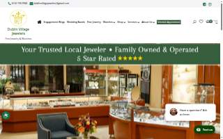Dublin Village Jewelers website
