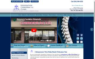 Foundation Chiropractic website