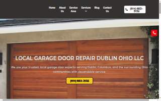 Local Garage Door Repair Dublin Ohio LLC website
