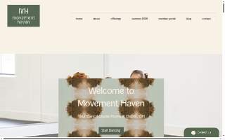 Movement Haven website