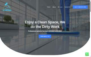 Strong Cleaning Company website