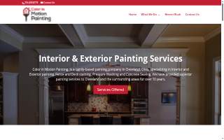 Color in Motion Painting website