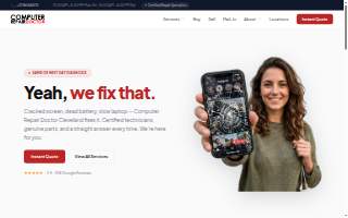 Computer Repair Doctor website