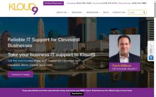 Kloud9 IT-Cleveland website