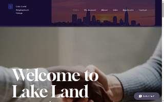 Lake Land Employment Group website
