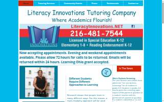 Literacy Innovations, LLC website