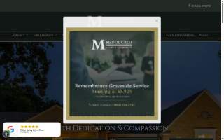 McDougald Funeral Service website