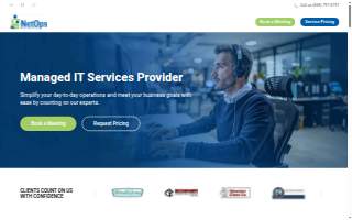 NetOps Consulting - Cleveland Managed IT Services Company of East Cleveland website