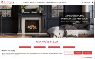 Regency Design + Build website