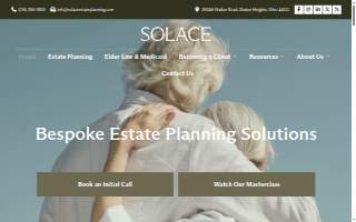 Solace Estate Planning LLC of East Cleveland website
