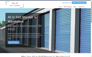 All In Self Storageoh website