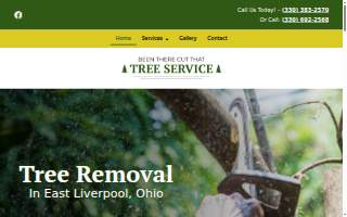 Been There Cut That LLC Tree Service website