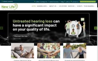 New Life Hearing Aid Center of East Liverpool website