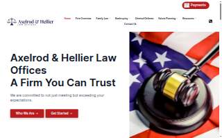 Axelrod & Hellier Law Offices website