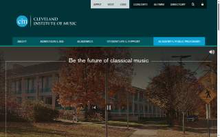 Cleveland Institute of Music website