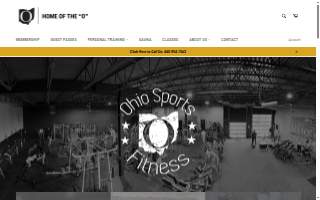 Ohio Sports and Fitness, LLC website