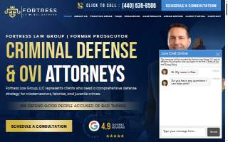 The Bangerter Law Office website