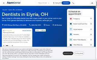 Aspen Dental - Elyria website
