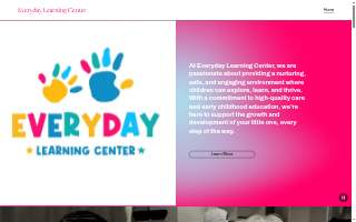 Everyday Learning Center website