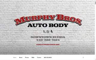 Murphy Bros. Auto Body Inc. website