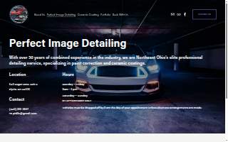 Perfect Image Detailing LLC website