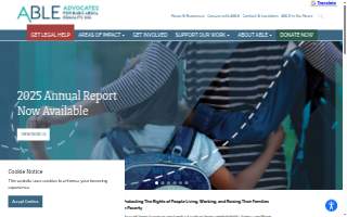 ABLE-Advocates For Basic Legal Equality website