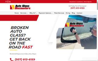 Auto Glass Discounters website