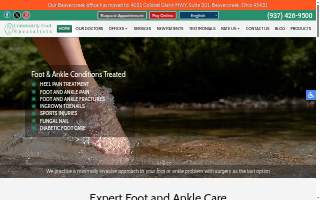 Community Foot Specialists website