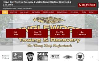 Englewood Truck Towing & Recovery website