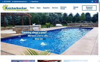 Knickerbocker Pools and Spas of Englewood website