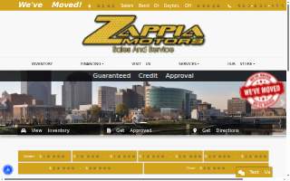 Zappia Motors website